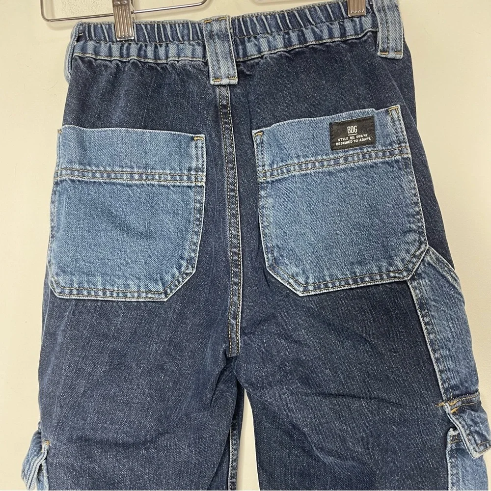 Urban Outfitters BDG High Waist Skate Jean 25W x 32L Cargo Wide Leg Baggy Denim - Picture 8 of 15